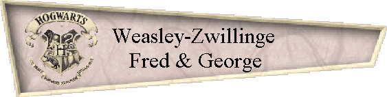 Weasley-Zwillinge
 Fred & George