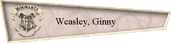 Weasley, Ginny