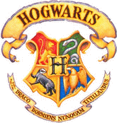 Das Wappen von Hogwarts - führt mit einem Klick auf meine Startseite