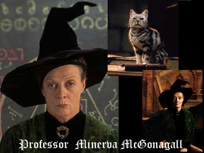 Professor Minerva McGonagall, dargestellt von Maggie Smith