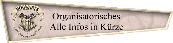 Organisatorisches
Alle Infos in Krze
